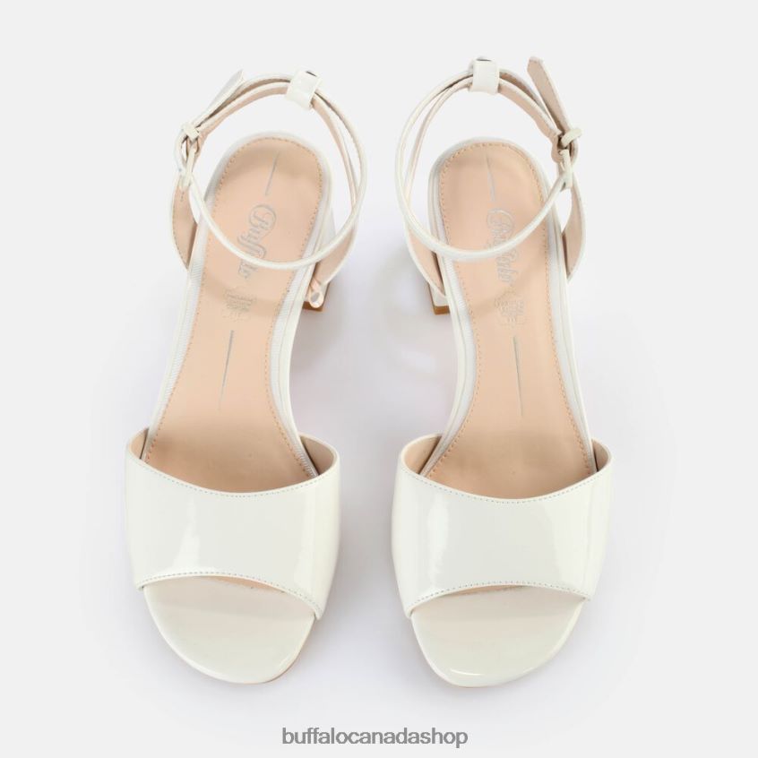 Lucy Neat Heeled Sandals White Buffalo ZL64TZ356 |Sandals