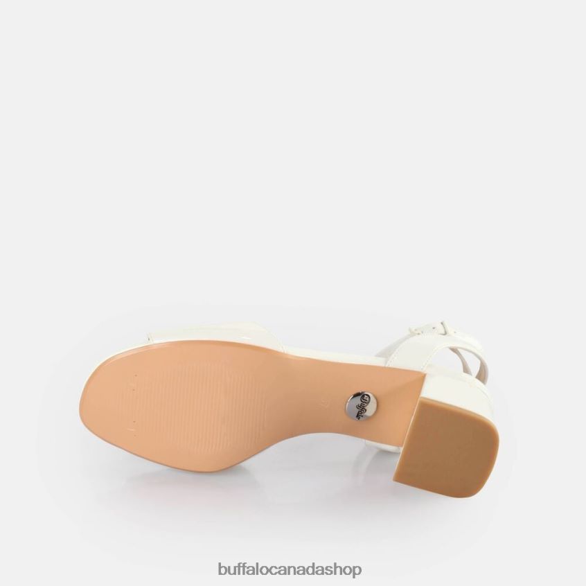 Lucy Neat Heeled Sandals White Buffalo ZL64TZ356 |Sandals