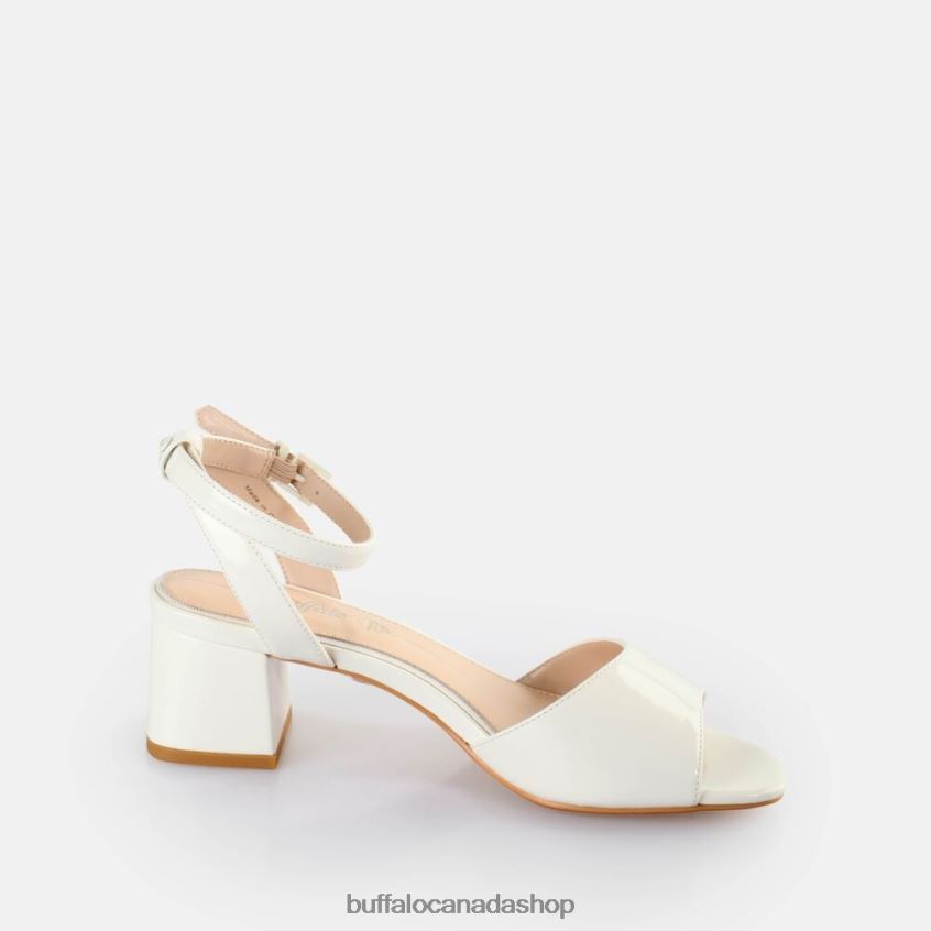 Lucy Neat Heeled Sandals White Buffalo ZL64TZ356 |Sandals