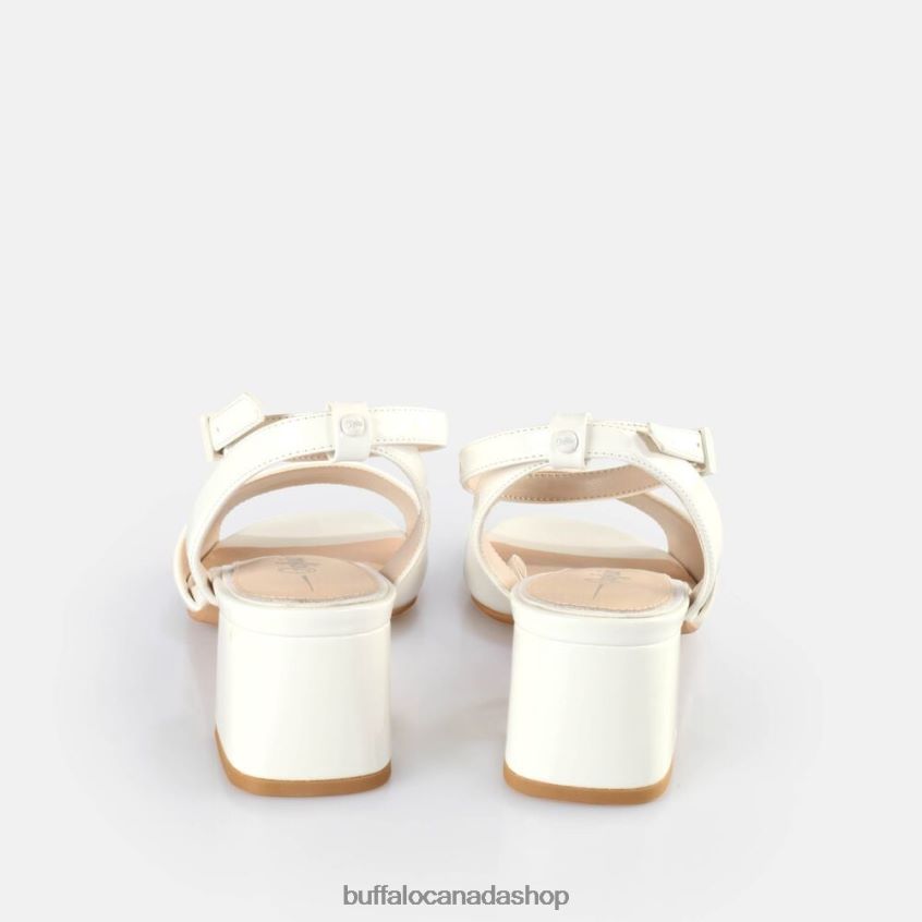 Lucy Neat Heeled Sandals White Buffalo ZL64TZ356 |Sandals