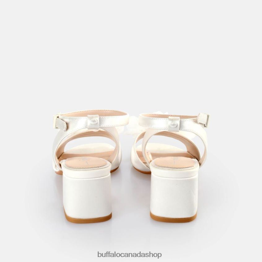 Lucy Rose Heeled Sandals Ivory Buffalo ZL64TZ11 |Sandals