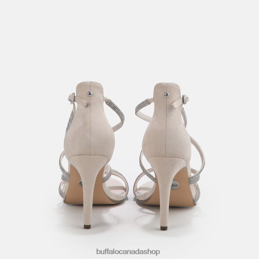 Makai 2 Heeled Sandal vegan Beige Buffalo ZL64TZ492 |Sandals