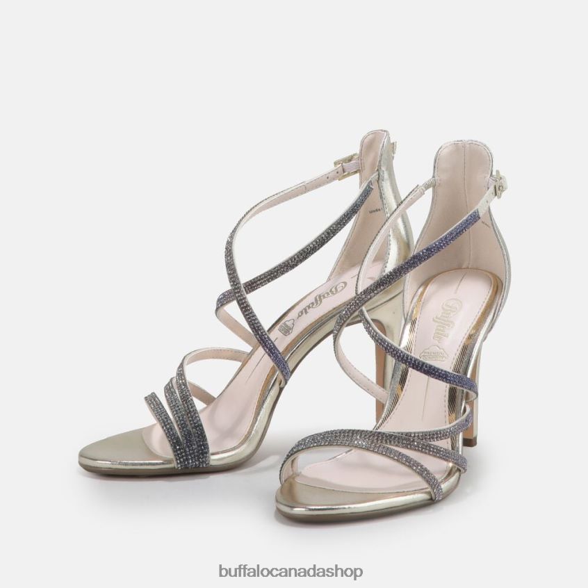 Makai 2 Heeled Sandal vegan Multi-Colour Buffalo ZL64TZ491 |Sandals