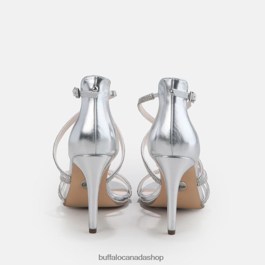 Makai 2 Heeled Sandal vegan Silver Buffalo ZL64TZ493 |Sandals