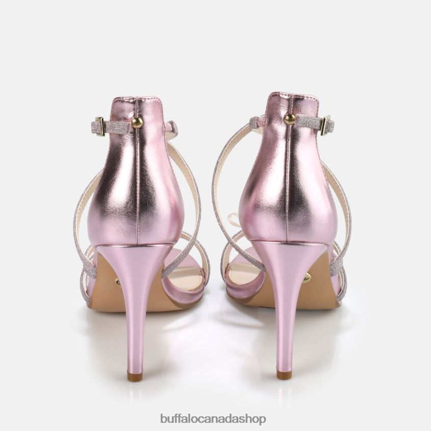 Makai 2 heeled sandal vegan Pink Buffalo ZL64TZ490 |Sandals