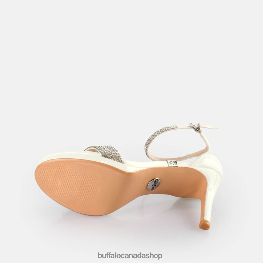 Mary Belle Heeled Sandals White Buffalo ZL64TZ355 |Sandals