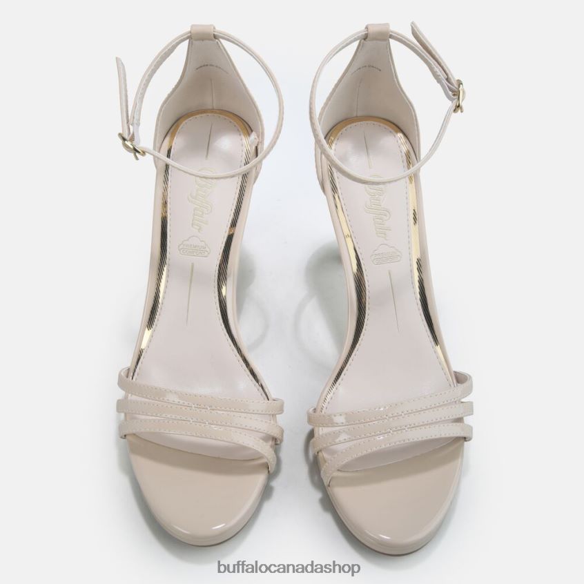Melissa 2 Heeled Sandal vegan Beige Buffalo ZL64TZ215 |Sandals