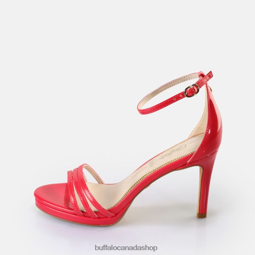 Melissa 2 Heeled Sandals vegan Hot Pink Buffalo ZL64TZ218 |Sandals