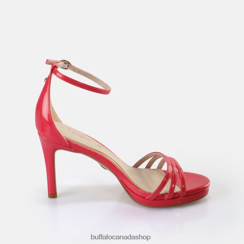 Melissa 2 Heeled Sandals vegan Hot Pink Buffalo ZL64TZ218 |Sandals