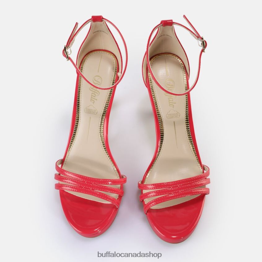 Melissa 2 Heeled Sandals vegan Hot Pink Buffalo ZL64TZ218 |Sandals