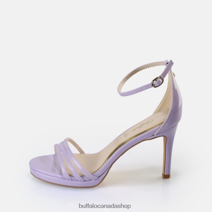 Melissa 2 Heeled Sandals vegan Lavender Buffalo ZL64TZ219 |Sandals