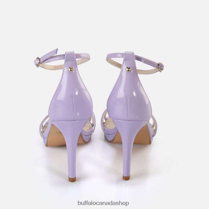 Melissa 2 Heeled Sandals vegan Lavender Buffalo ZL64TZ219 |Sandals