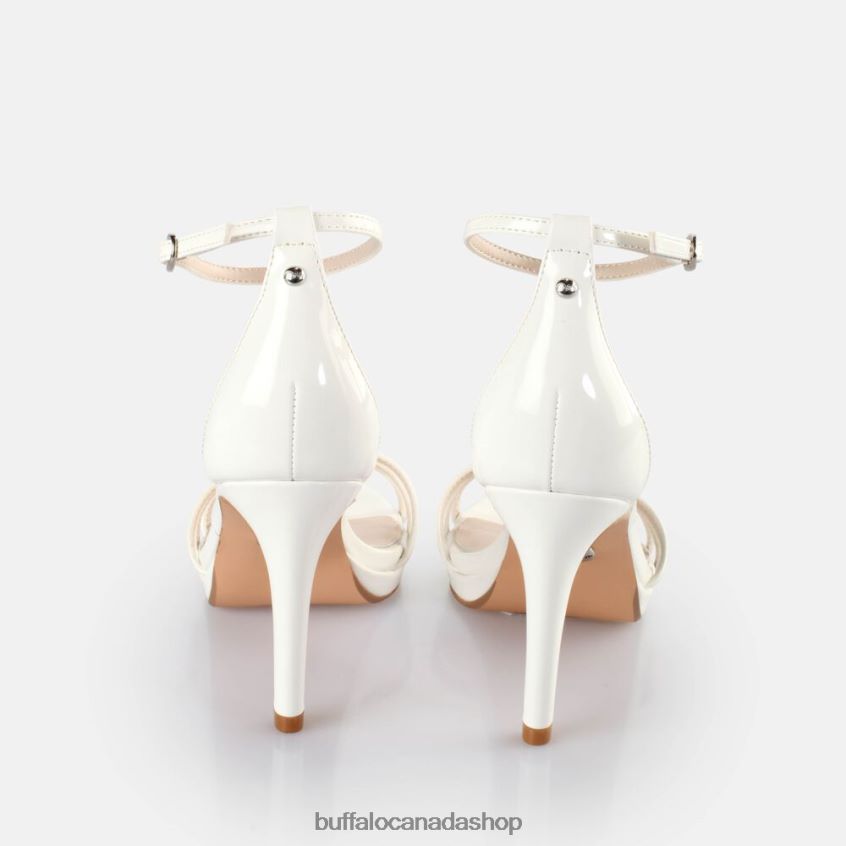 Melissa 2 Heeled Sandals vegan White Buffalo ZL64TZ217 |Sandals