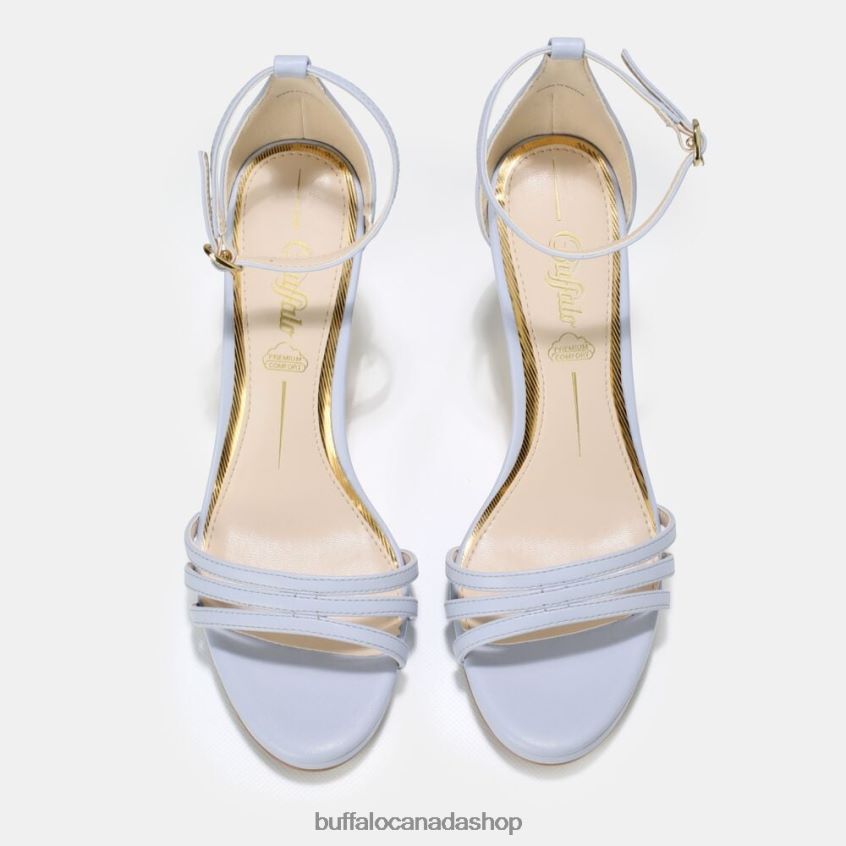 Melissa High-Heeled Sandal vegan Light Blue Buffalo ZL64TZ828 |Sandals