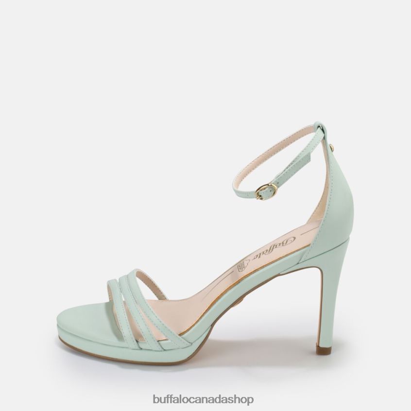 Melissa High-Heeled Sandal vegan Mint Green Buffalo ZL64TZ857 |Sandals