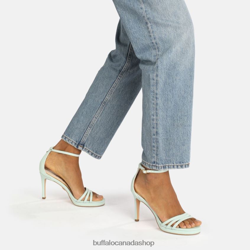 Melissa High-Heeled Sandal vegan Mint Green Buffalo ZL64TZ857 |Sandals