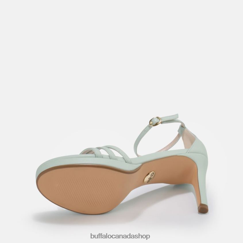 Melissa High-Heeled Sandal vegan Mint Green Buffalo ZL64TZ857 |Sandals