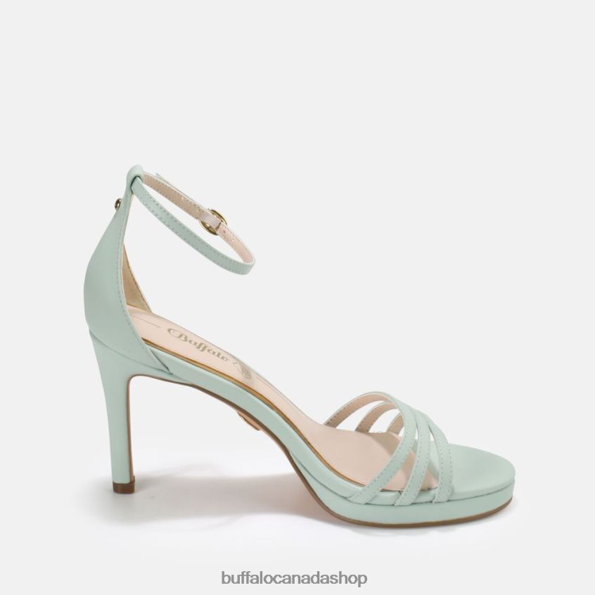 Melissa High-Heeled Sandal vegan Mint Green Buffalo ZL64TZ857 |Sandals