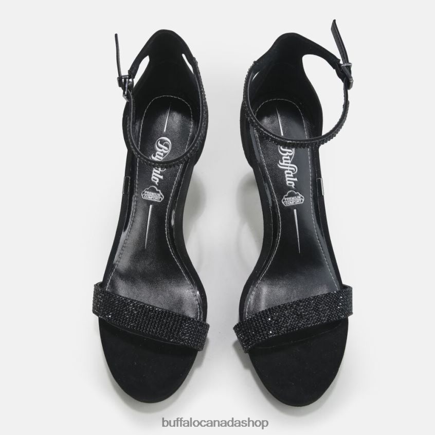 Monroe 2 Sandal vegan Black Buffalo ZL64TZ223 |Sandals