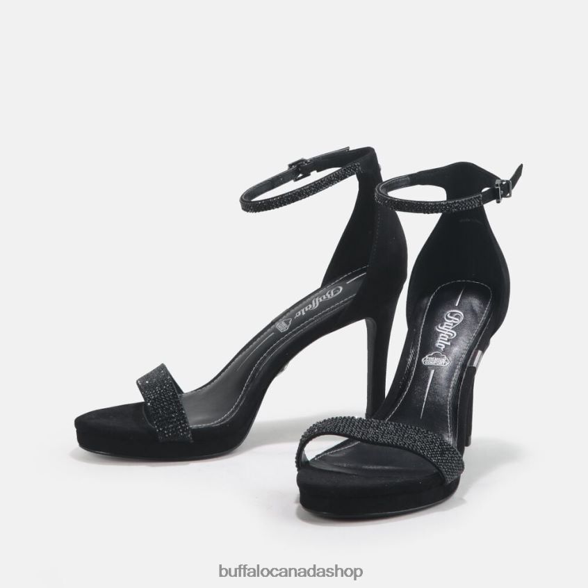 Monroe 2 Sandal vegan Black Buffalo ZL64TZ223 |Sandals