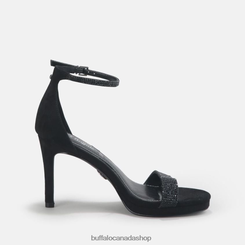 Monroe 2 Sandal vegan Black Buffalo ZL64TZ223 |Sandals