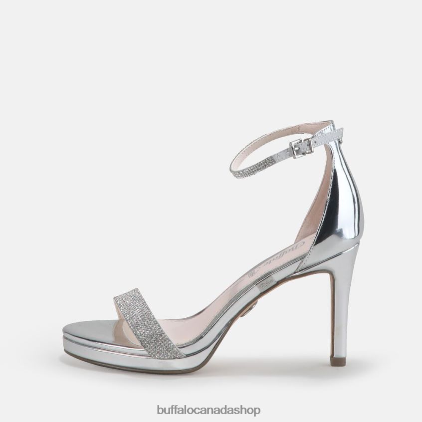 Monroe 2 Sandal vegan Silver Buffalo ZL64TZ224 |Sandals