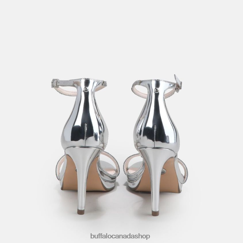 Monroe 2 Sandal vegan Silver Buffalo ZL64TZ224 |Sandals