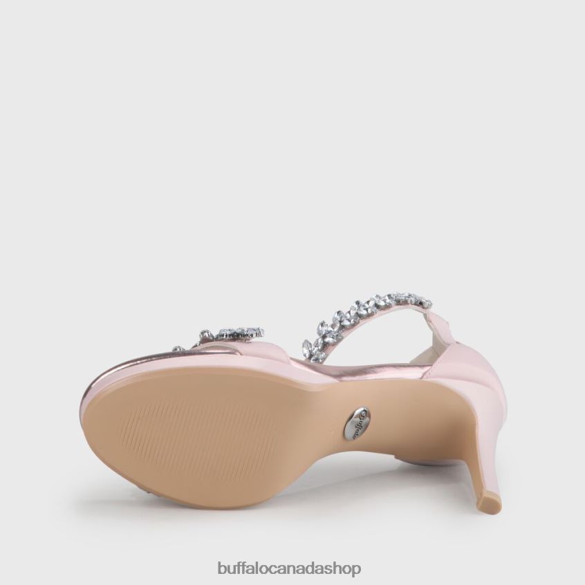 Pia Ankle-Strap Sandal Pink Buffalo ZL64TZ779 |Sandals