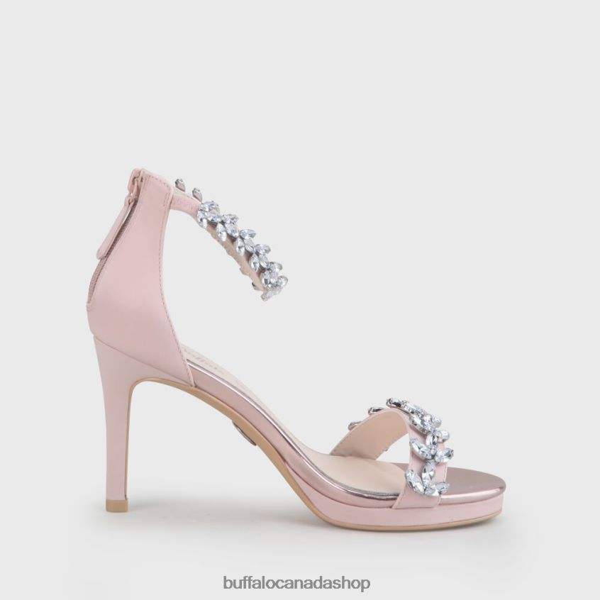 Pia Ankle-Strap Sandal Pink Buffalo ZL64TZ779 |Sandals