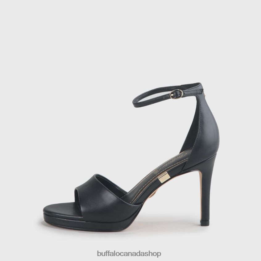 RONJA SANDAL HEEL IMI NAPPA Black Buffalo ZL64TZ170 |Sandals
