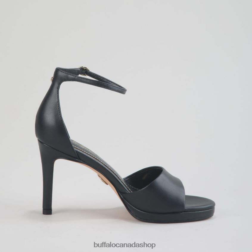 RONJA SANDAL HEEL IMI NAPPA Black Buffalo ZL64TZ170 |Sandals