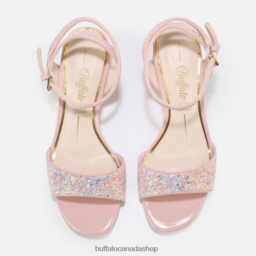 Rainelle ankle-strap sandals vegan Pink Buffalo ZL64TZ530 |Sandals