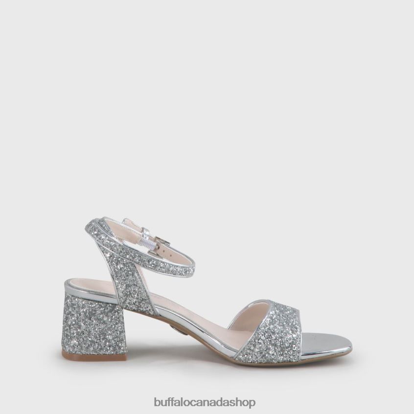 Rainelle ankle-strap sandals vegan Silver Buffalo ZL64TZ540 |Sandals
