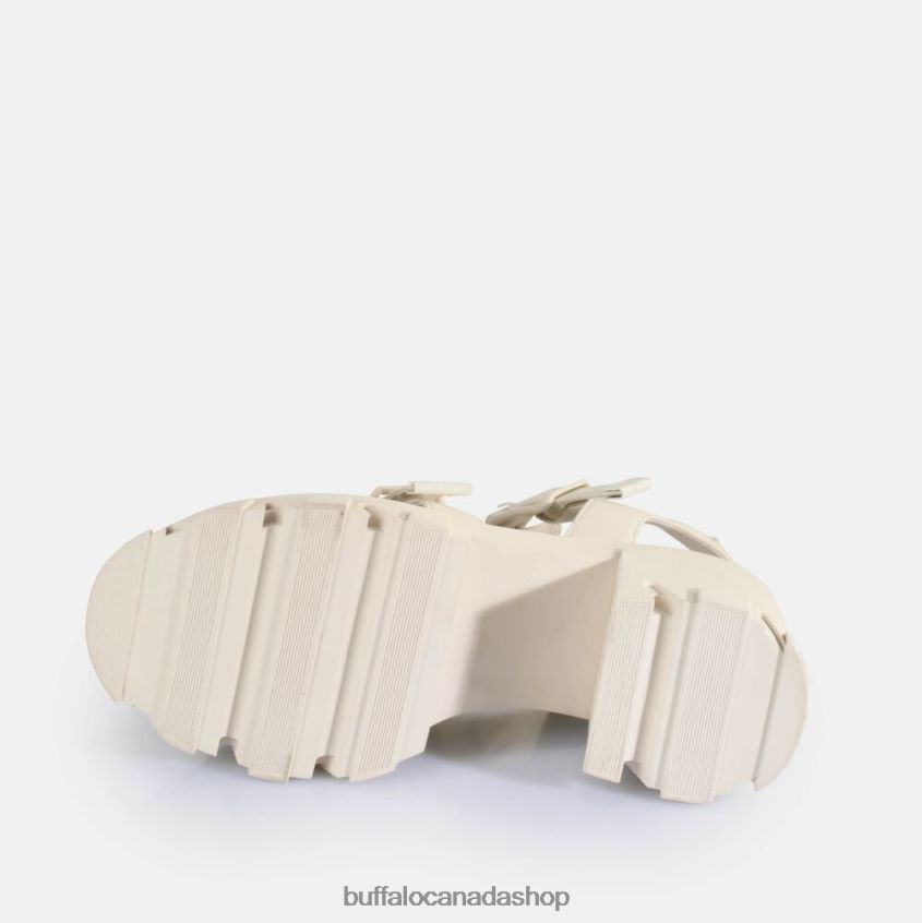 Riot TRAWL Heeled Sandals vegan Cream Buffalo ZL64TZ83 |Sandals