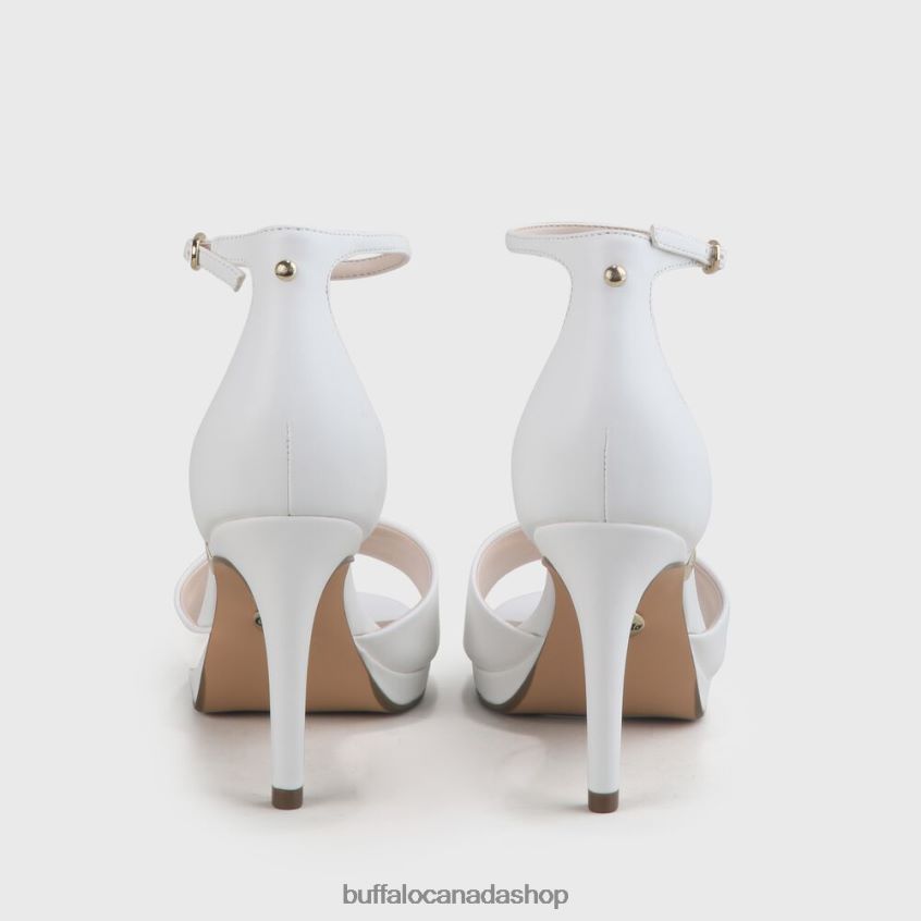 Ronja Heeled Sandal White Buffalo ZL64TZ169 |Sandals