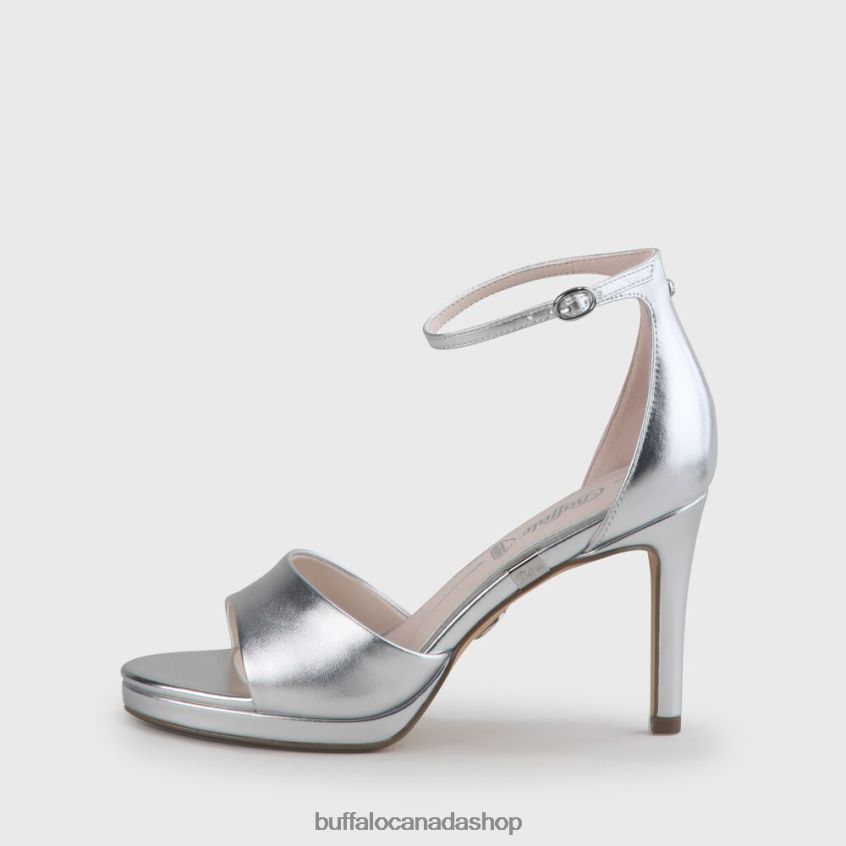 Ronja Heeled sandal Silver Buffalo ZL64TZ171 |Sandals