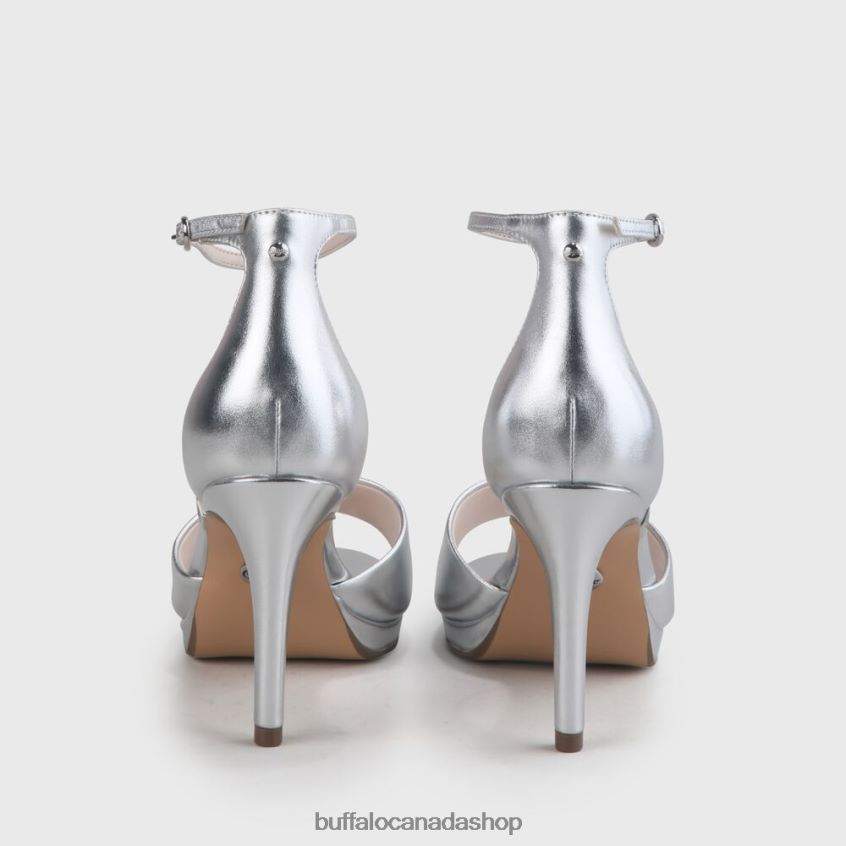 Ronja Heeled sandal Silver Buffalo ZL64TZ171 |Sandals