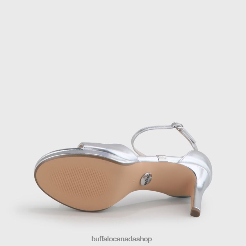 Ronja Heeled sandal Silver Buffalo ZL64TZ171 |Sandals