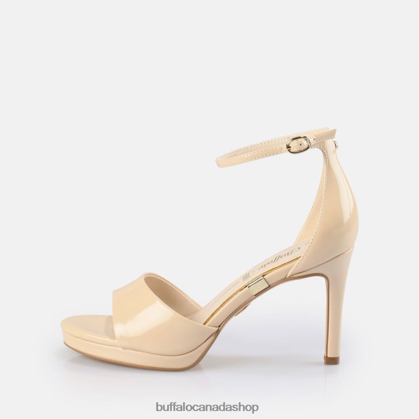 Ronja heeled sandal vegan Beige Buffalo ZL64TZ172 |Sandals