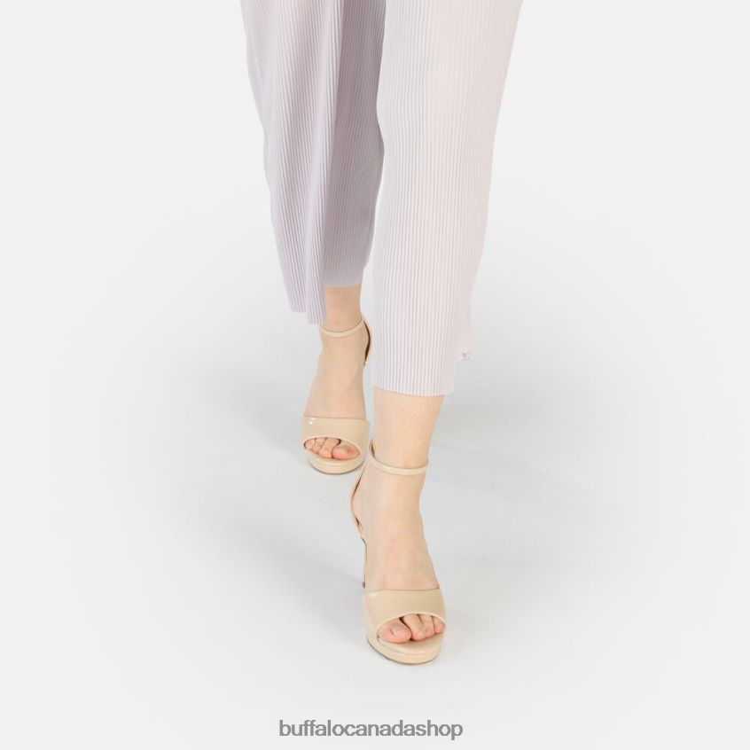 Ronja heeled sandal vegan Beige Buffalo ZL64TZ172 |Sandals