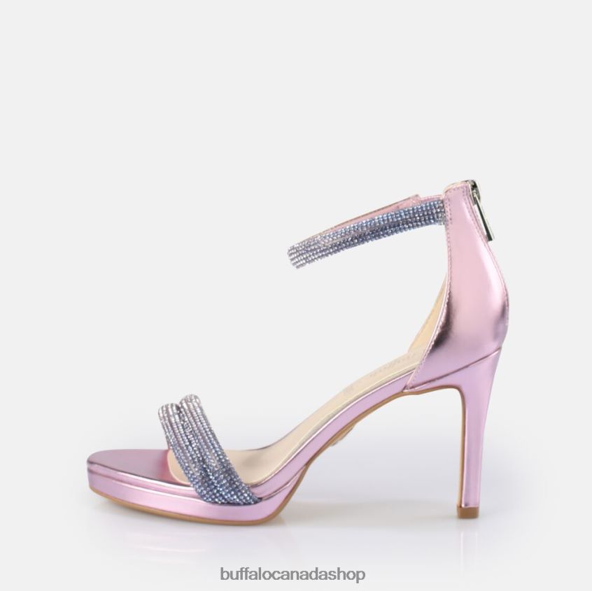 Selma heeled sandal vegan Purple Buffalo ZL64TZ736 |Sandals