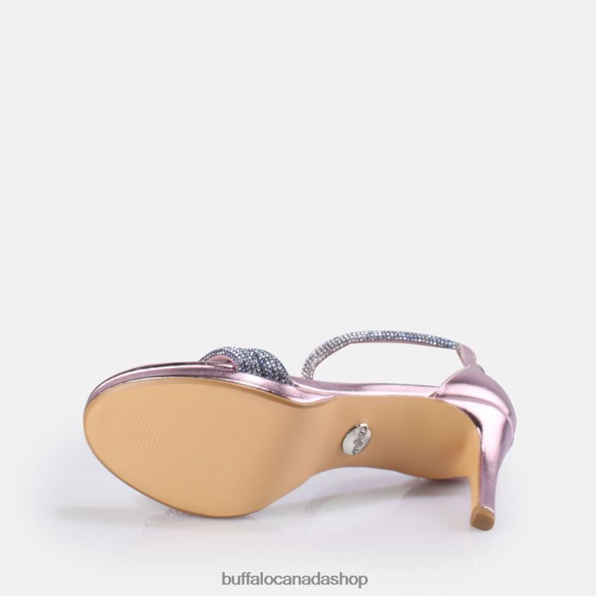 Selma heeled sandal vegan Purple Buffalo ZL64TZ736 |Sandals