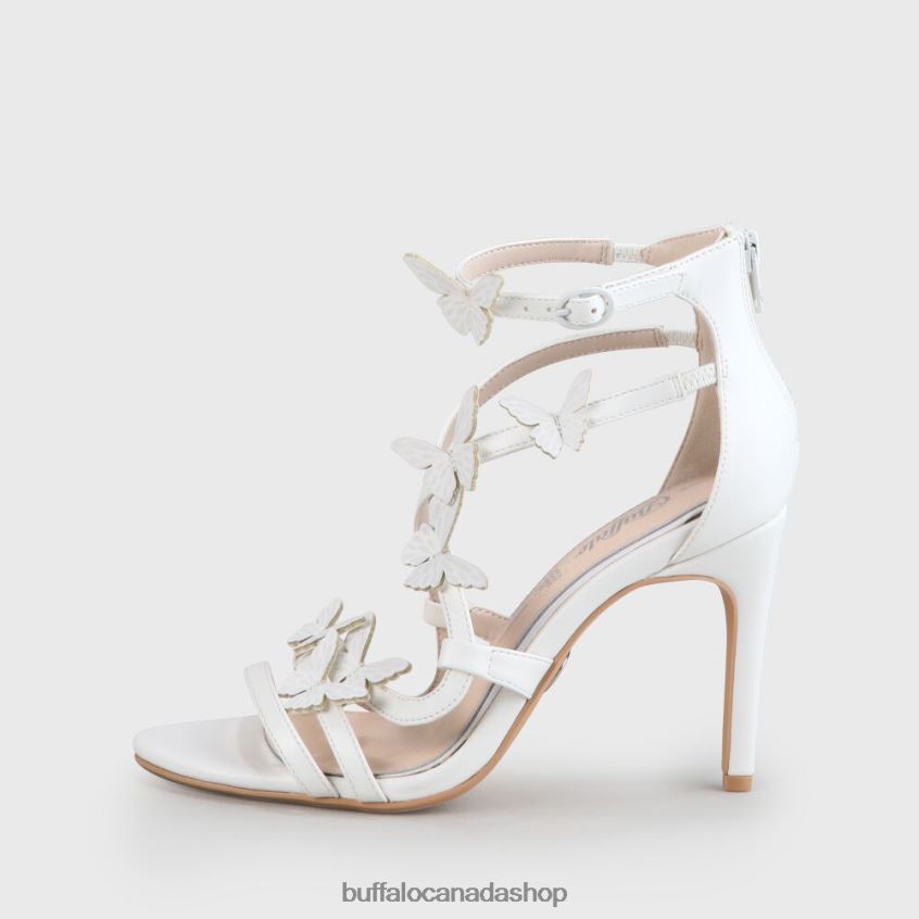 Yana Ankle-Strap Sandal Ivory Buffalo ZL64TZ669 |Sandals