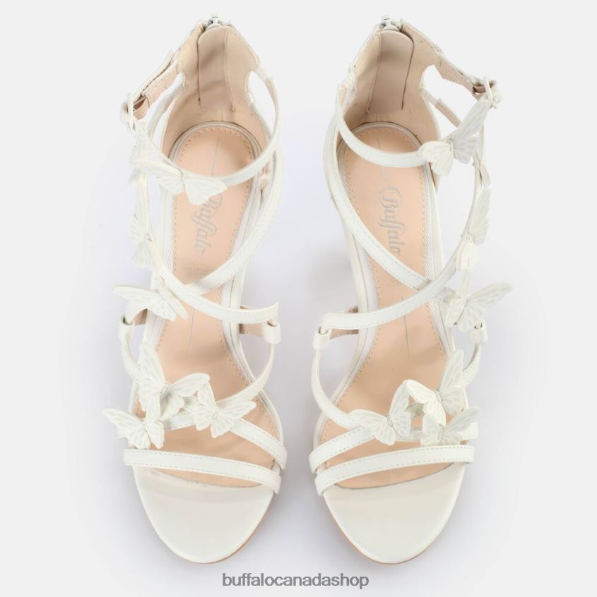 Yana sandal Ivory Buffalo ZL64TZ354 |Sandals