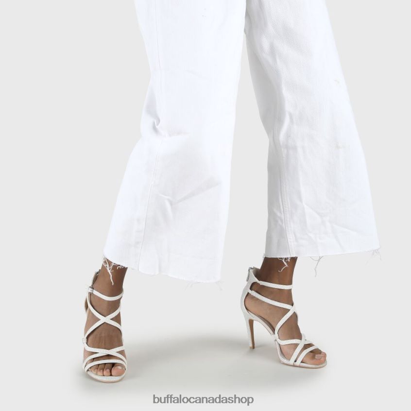 Yvonne Ankle-Strap Sandal White Buffalo ZL64TZ843 |Sandals