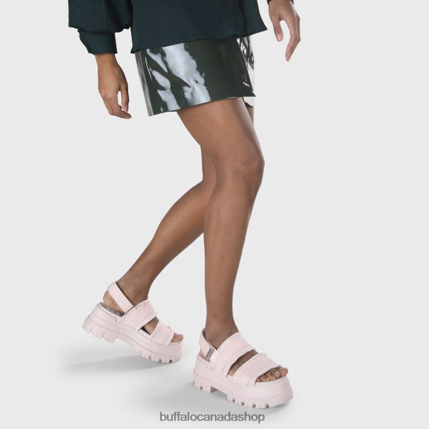 ASPHA STRPlatform Sandal vegan Rose Buffalo ZL64TZ257 |Sandals