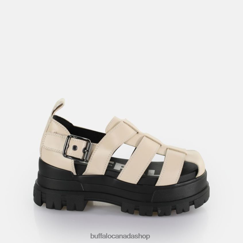 Aspha FSH Platform Sandals vegan Cream Buffalo ZL64TZ546 |Sandals