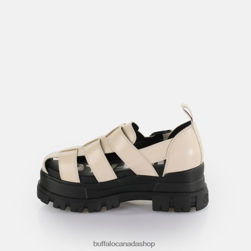 Aspha FSH Platform Sandals vegan Cream Buffalo ZL64TZ546 |Sandals