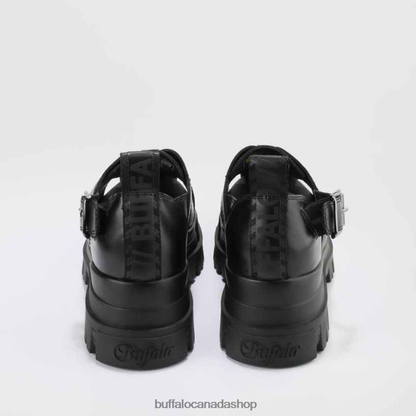 Aspha FSH sandal vegan Black Buffalo ZL64TZ547 |Sandals