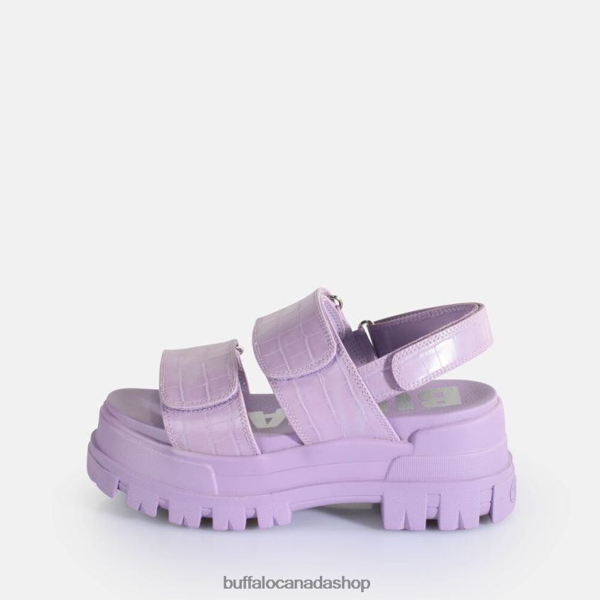 Aspha SND Platform Sandals vegan Lavender Buffalo ZL64TZ15 |Sandals